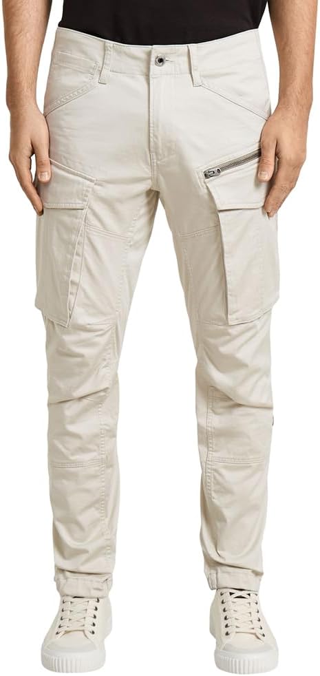 Detalle de G-STAR RAW Rovic Zip 3D Regular Tapered – męskie spodnie cargo