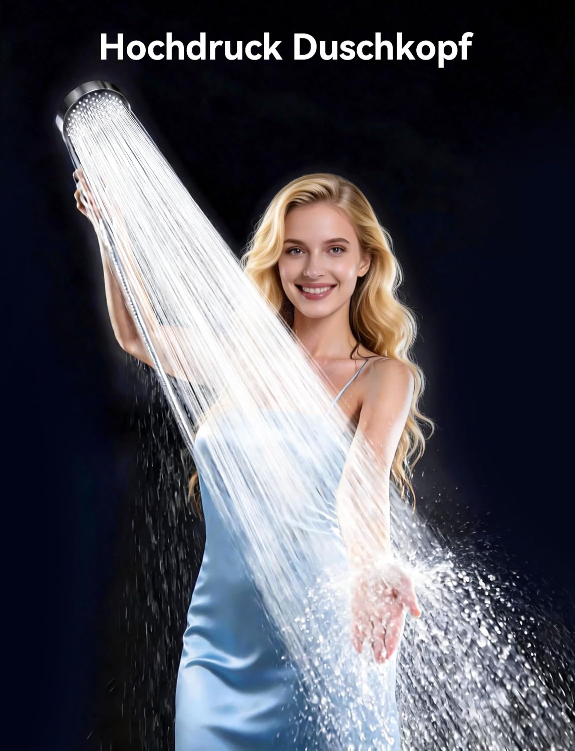 Detalle de Magichome Duschkopf mit Filter – Hochdruck-Duschkopf mit 25‑Schichten Filtration und 6 Modi