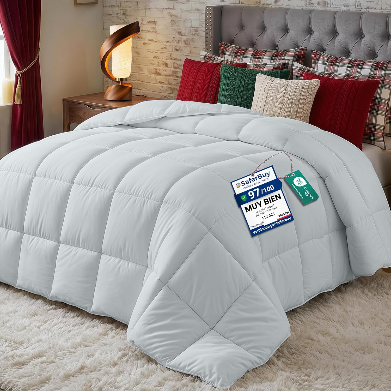 Thumbnail 6 de Utopia Bedding Edredón fibra 140x200 cm