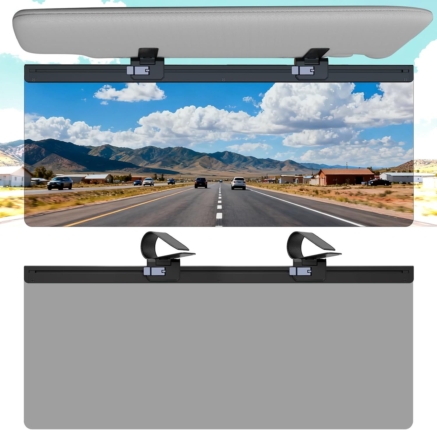 Detalle de Veharvim Sun Visor Extender 1 Pack