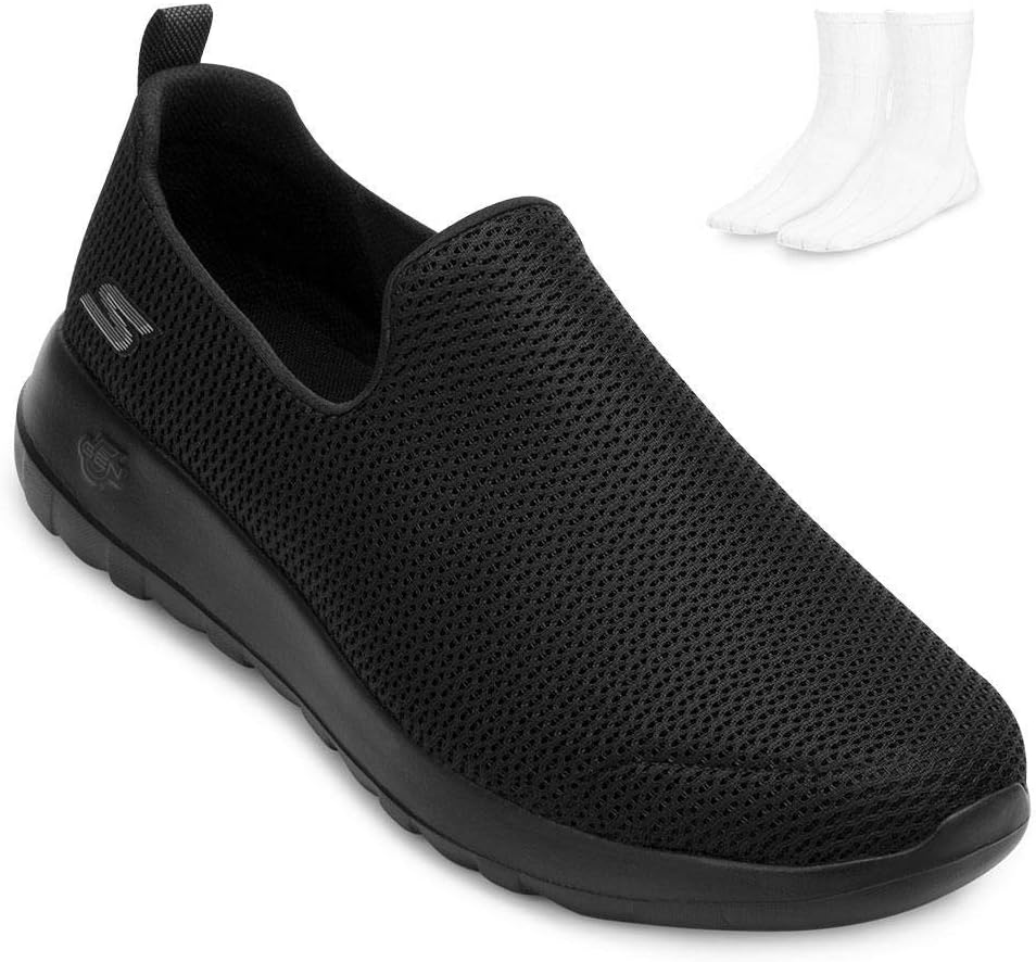 Detalle de Skechers Men's Go Walk Max FocalSlip On Trainers – a practical daily walking option