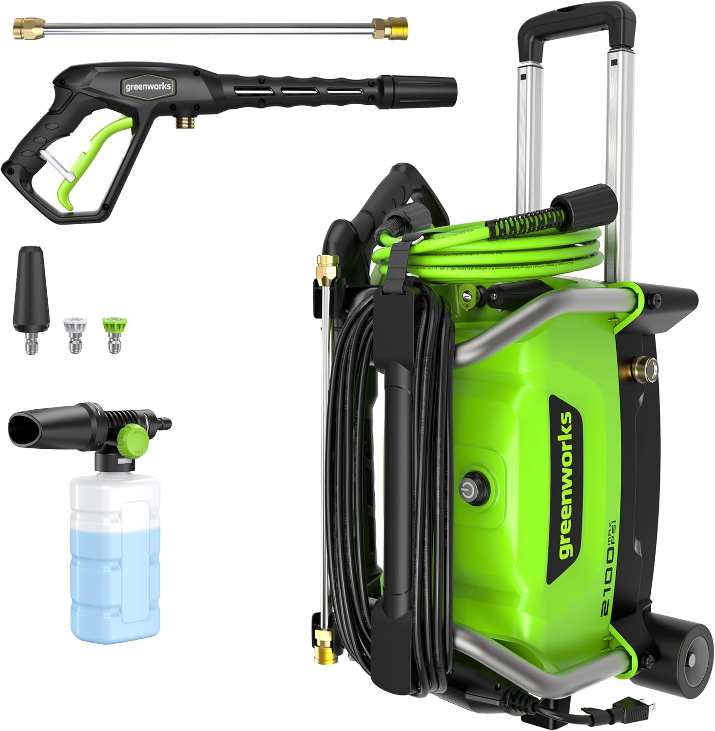 Detalle de Greenworks Electric Pressure Washer 1.2 GPM