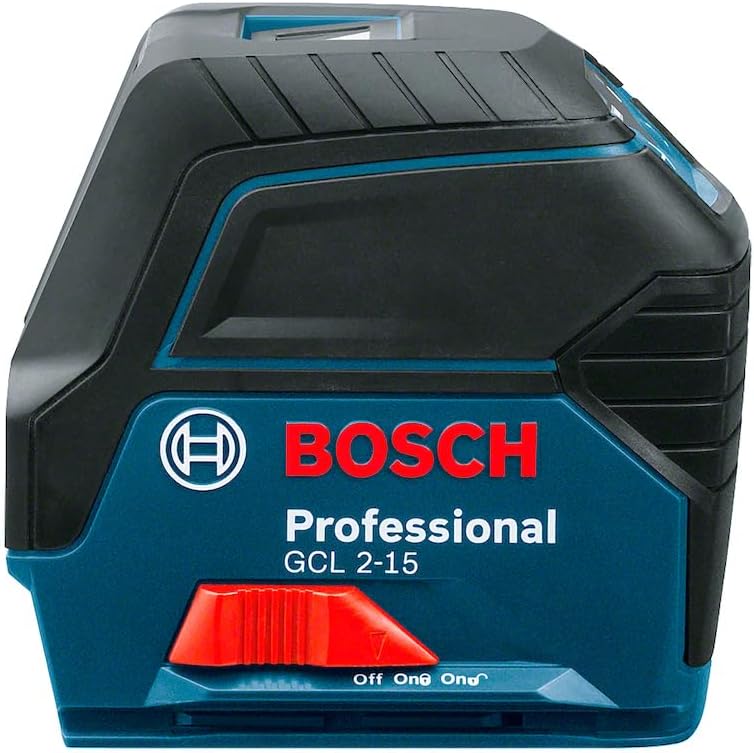 Thumbnail 2 de Bosch Professional GCL 2-15 livella laser multifunzione a croce con punti a piombo (laser rosso), raggio 15 m, per interni