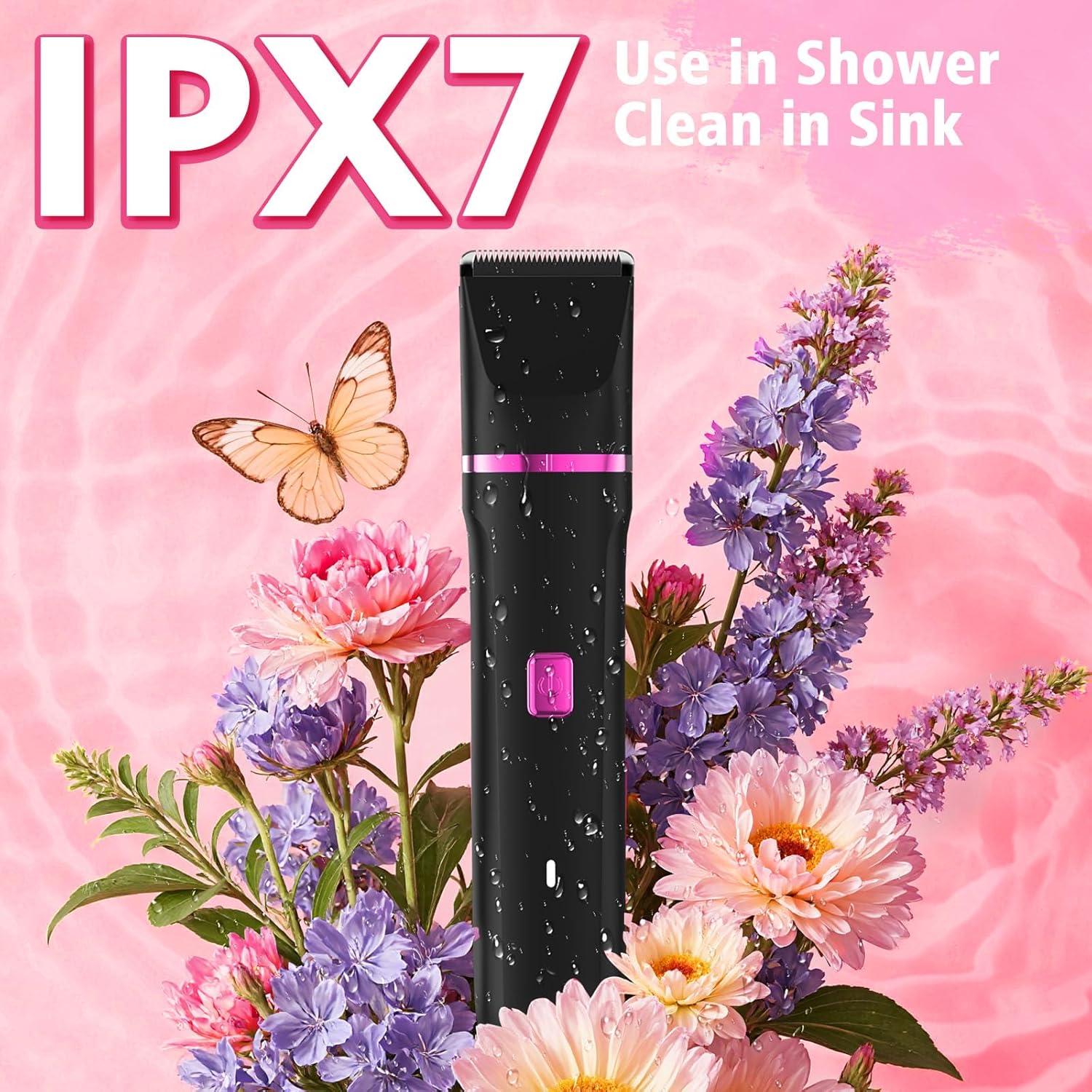 Thumbnail 4 de Bikini Trimmer for Women — Waterproof Wet & Dry Electric Foil Shaver with Rechargeable Dock