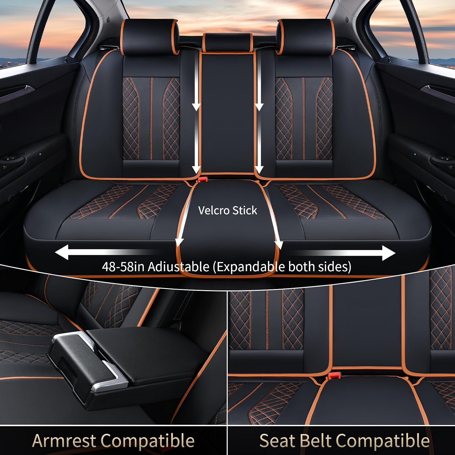 Detalle 2 de FLORICH Car Seat Covers 5 Seats