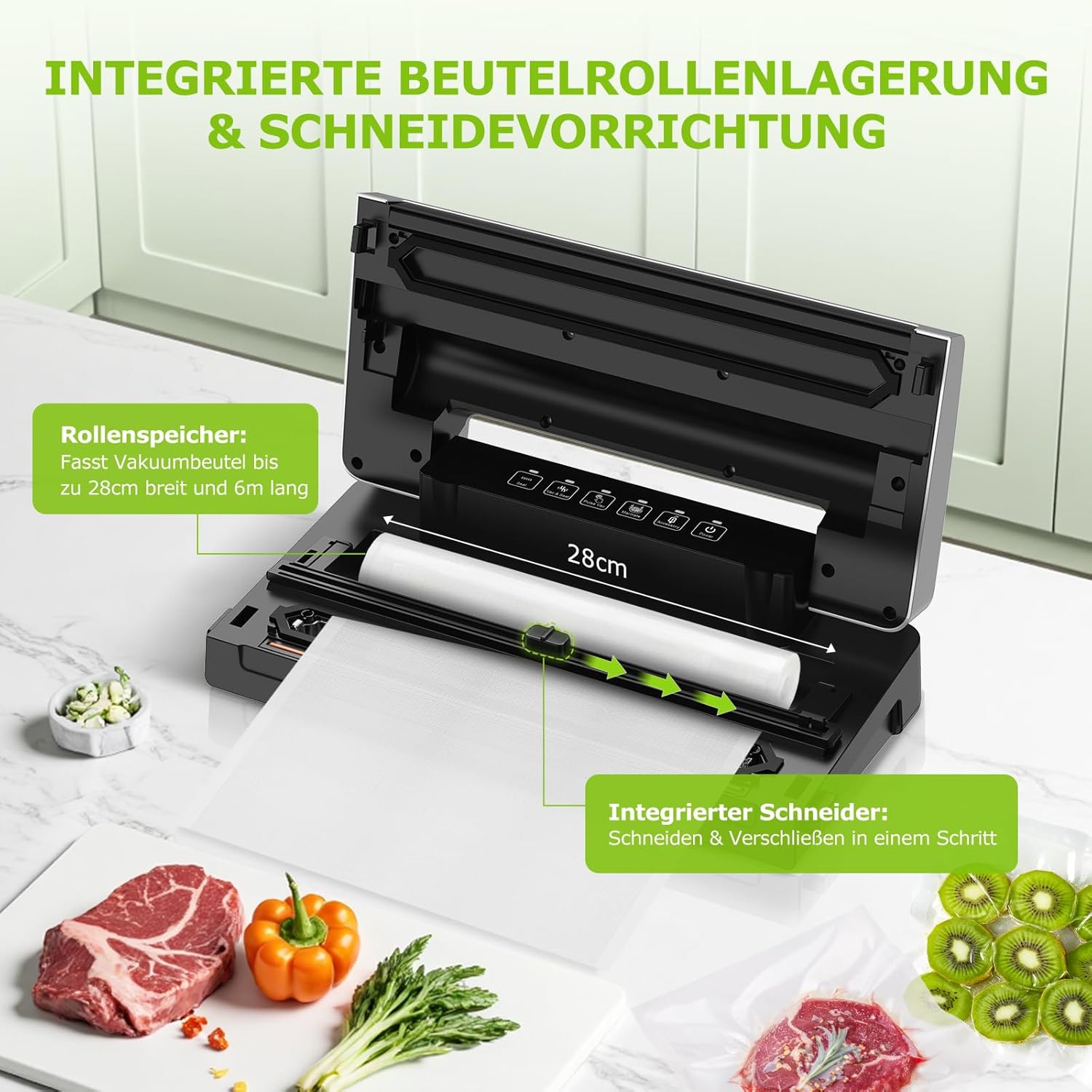 Thumbnail 5 de Bonsenkitchen VS3000 Vakuumiergerät