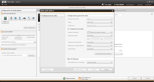 Thumbnail 3 de Nero Convertidor MP3 MP4 licencia ilimitada