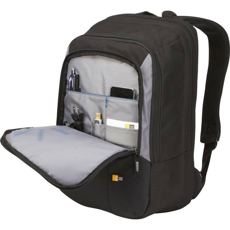 Detalle de Funda Mochila Case Logic VNB-217 para Portátil de 17" - Negro