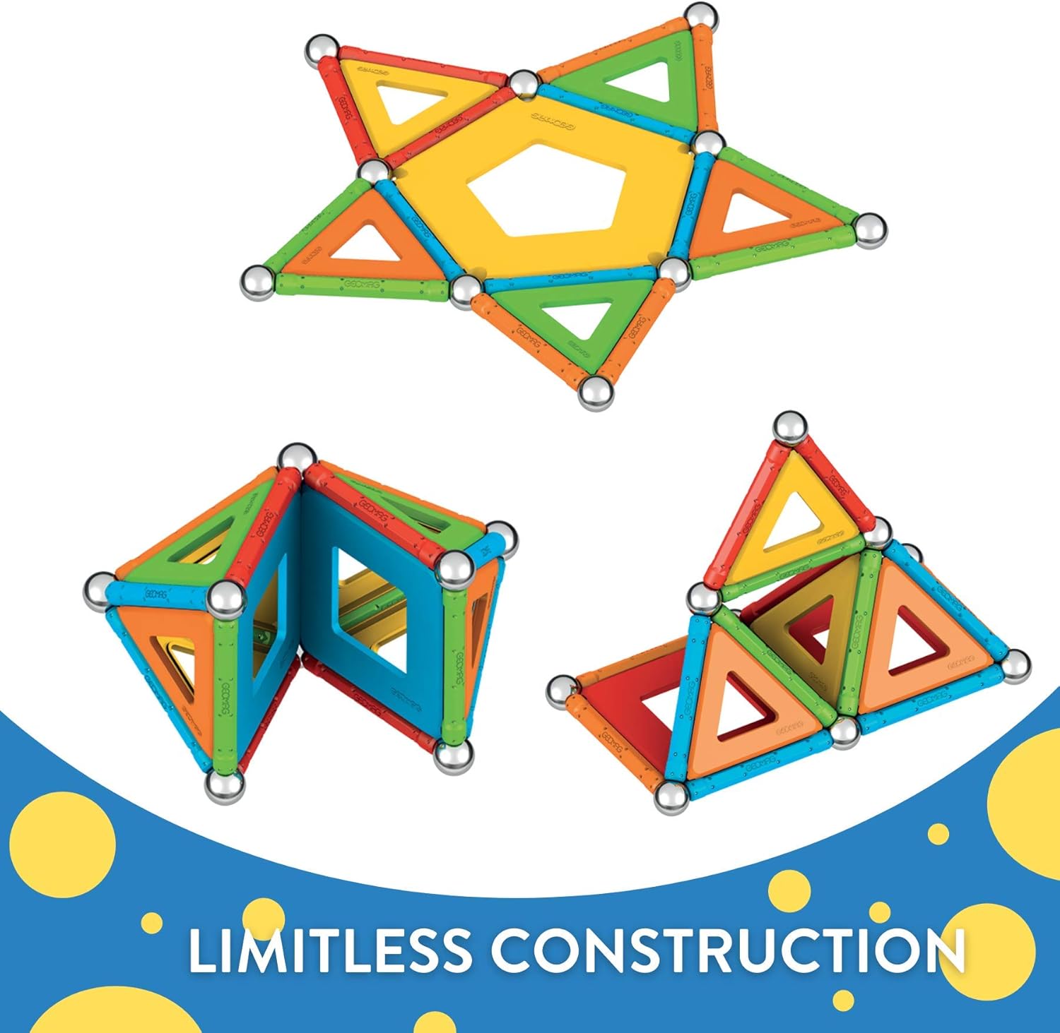 Thumbnail 6 de Geomag Supercolor - Juego de Bloques Magnéticos para Niños 🧪