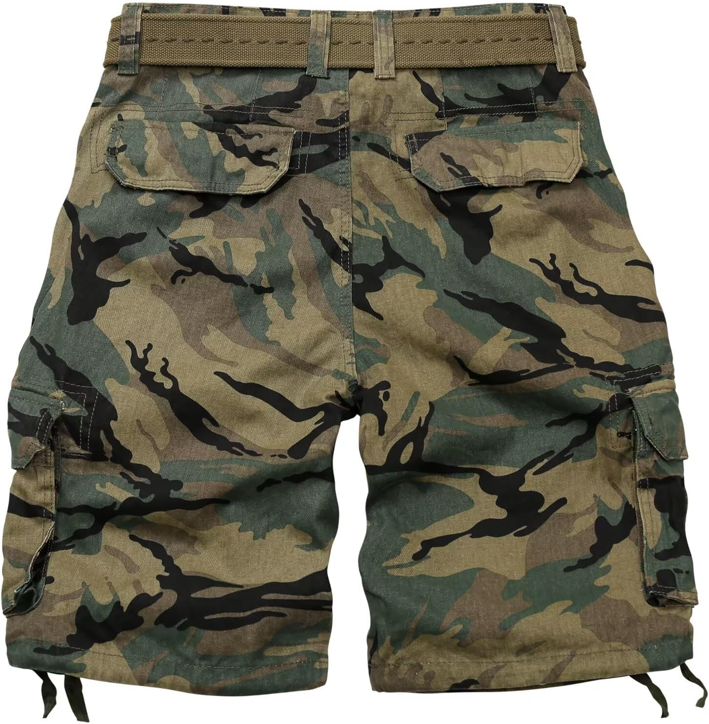 Thumbnail 2 de VATINNT men’s camo cargo shorts with multi pockets (loose fit, no belt)