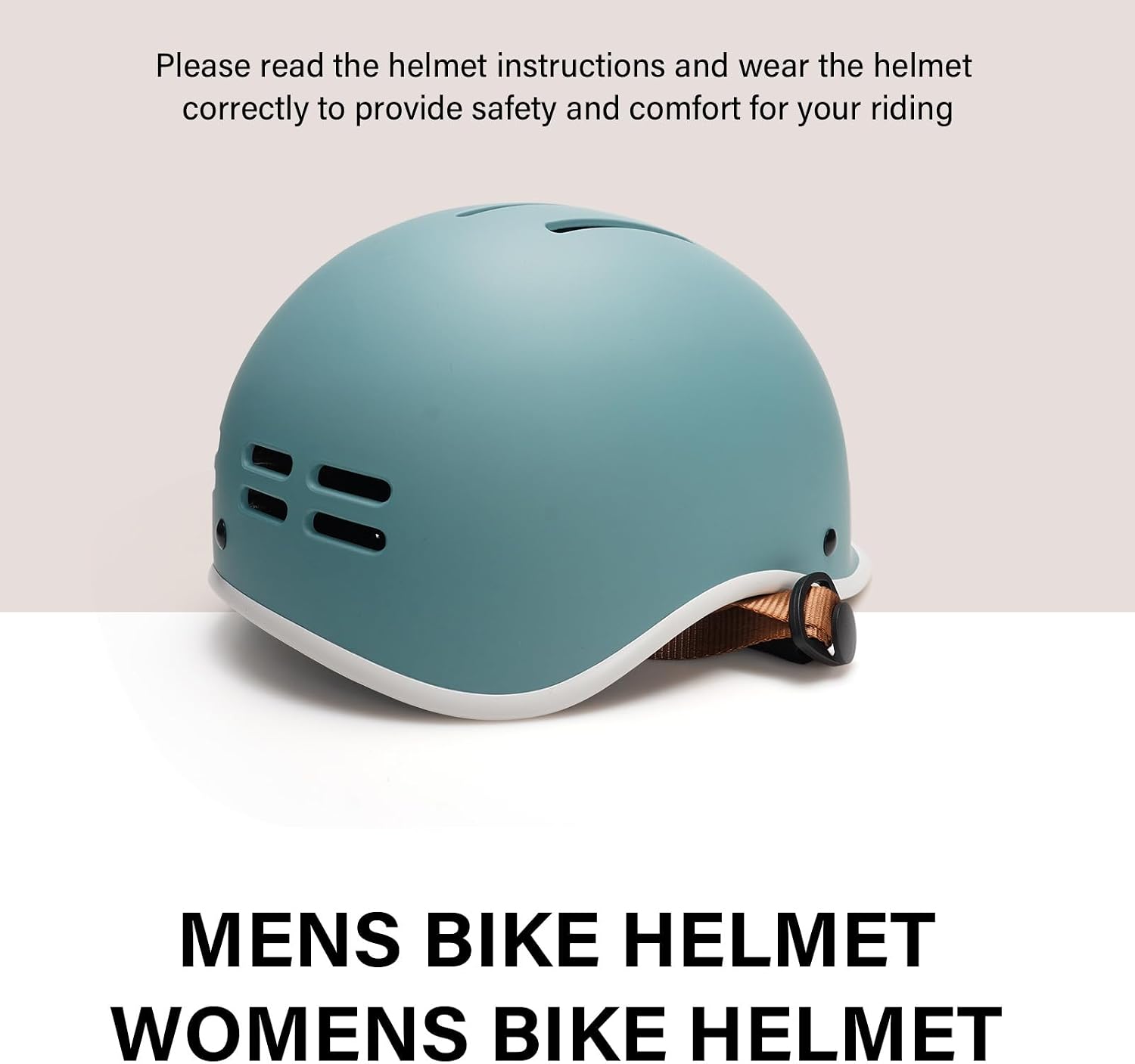 Detalle 2 de Ckorison Bike Helmet for Adult Men and Women, Bicycle Helmet for Commuting Road Biking Skating with Adjustable Dial Size 56-61cm
Ckorison Bike Helmet for Adult Men and Women, Bi…