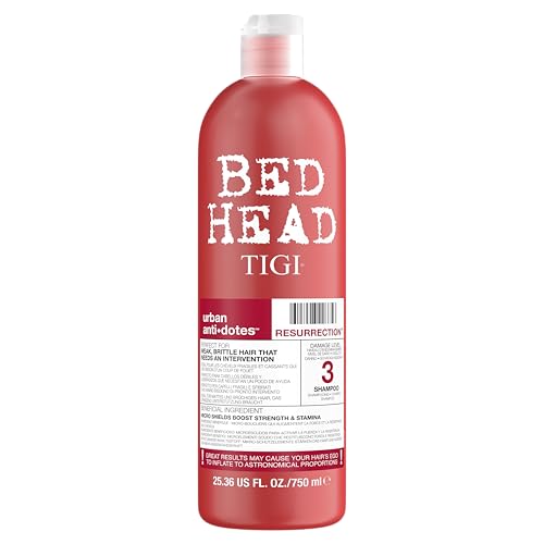Detalle de Bed Head by Tigi Urban Antidotes Resurrection — champú pelo dañado 750 ml