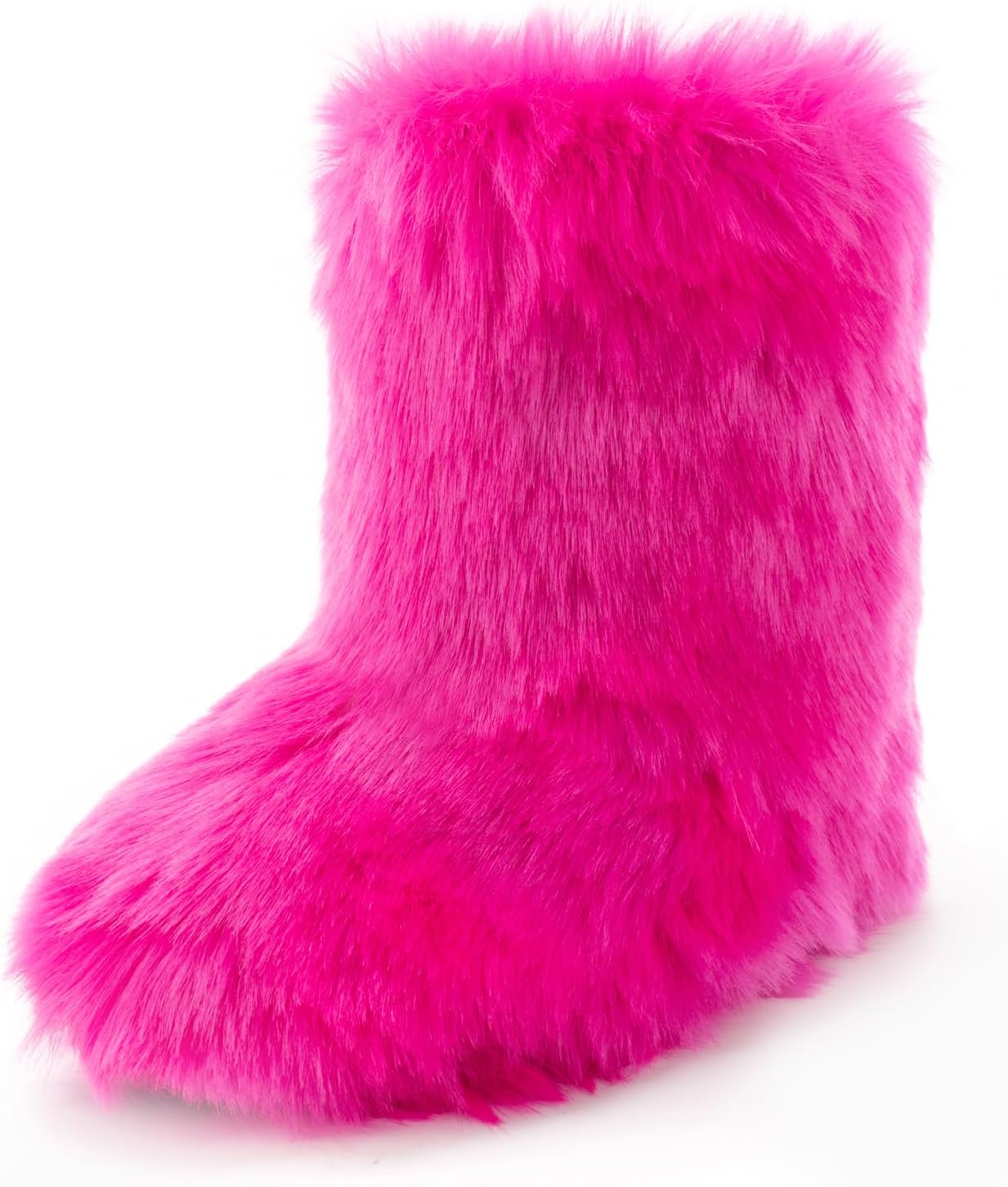 Thumbnail 6 de IXU Women's Faux Fur Mid-Calf Boot — Warm Flat Boots