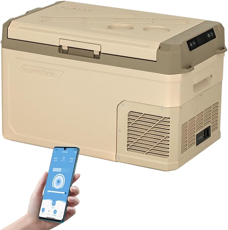 Thumbnail 6 de Alpicool X50 50L compressor fridge freezer