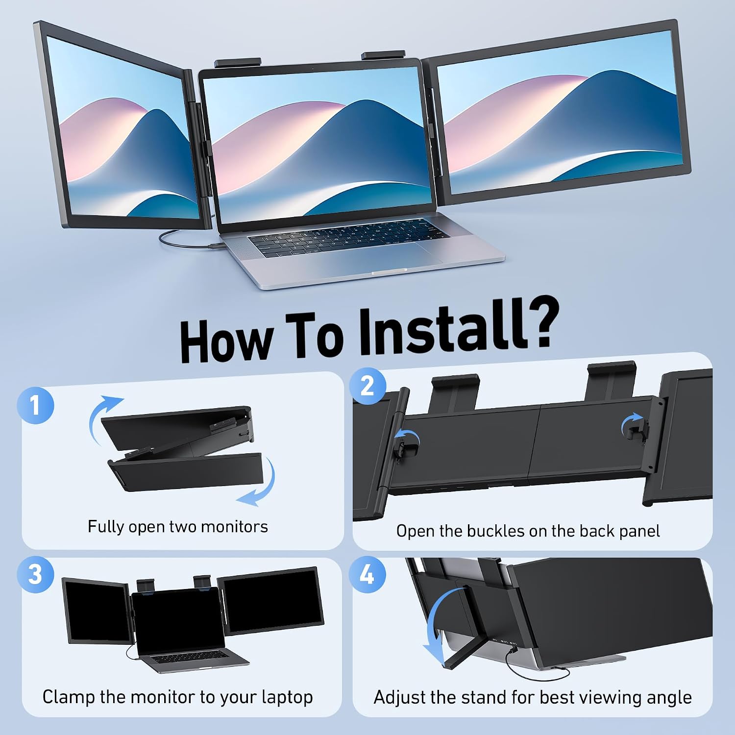 Thumbnail 6 de Pornitor 14" laptop screen extender