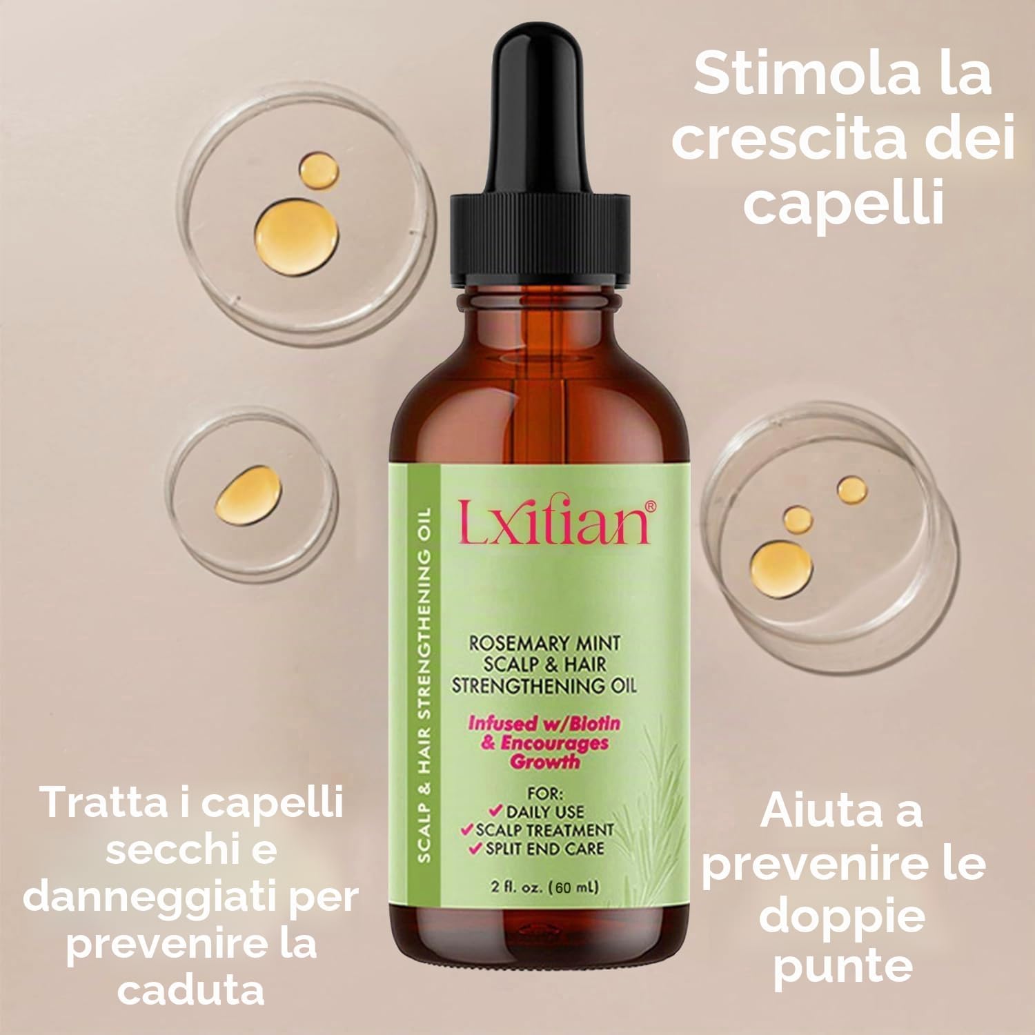 Thumbnail 3 de Organics Rosemary Mint Olio per Capelli