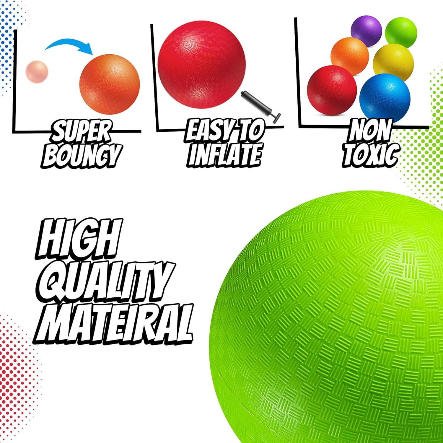 Thumbnail 4 de 5-inch Playground Balls 6-Pack
