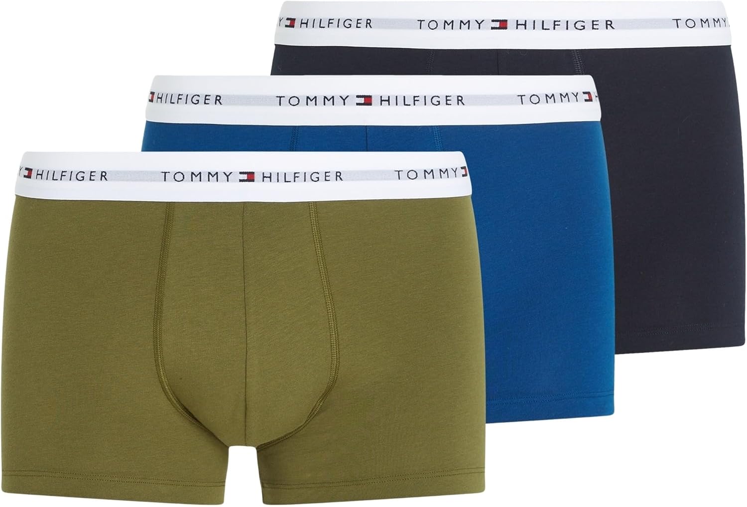 Thumbnail 3 de Tommy Hilfiger Herren 3er-Set Boxershorts Trunks (Classic) aus Bio- und Recycling-Baumwolle