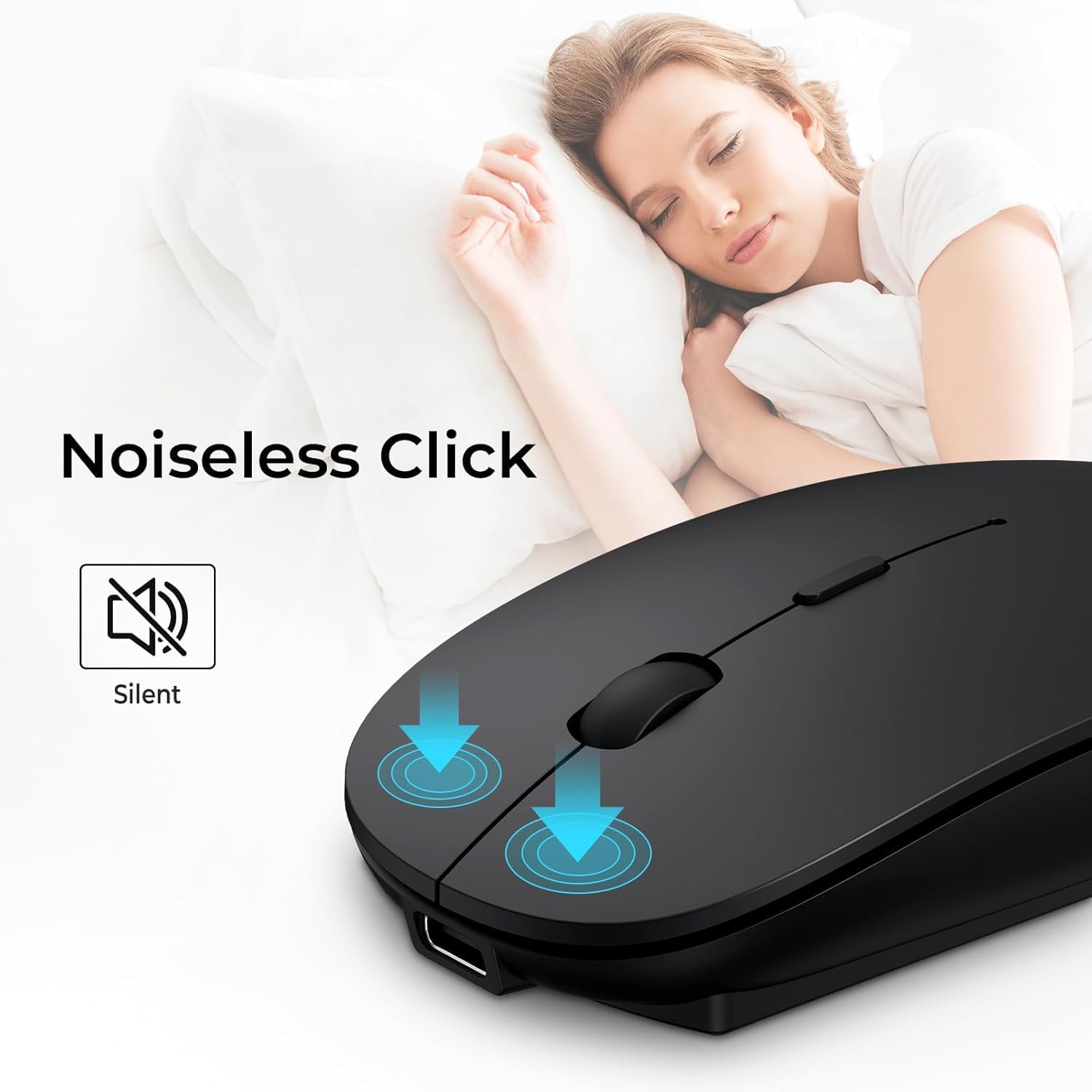 Detalle de RaceGT Bluetooth Maus USB-C Akku mit BT5.4