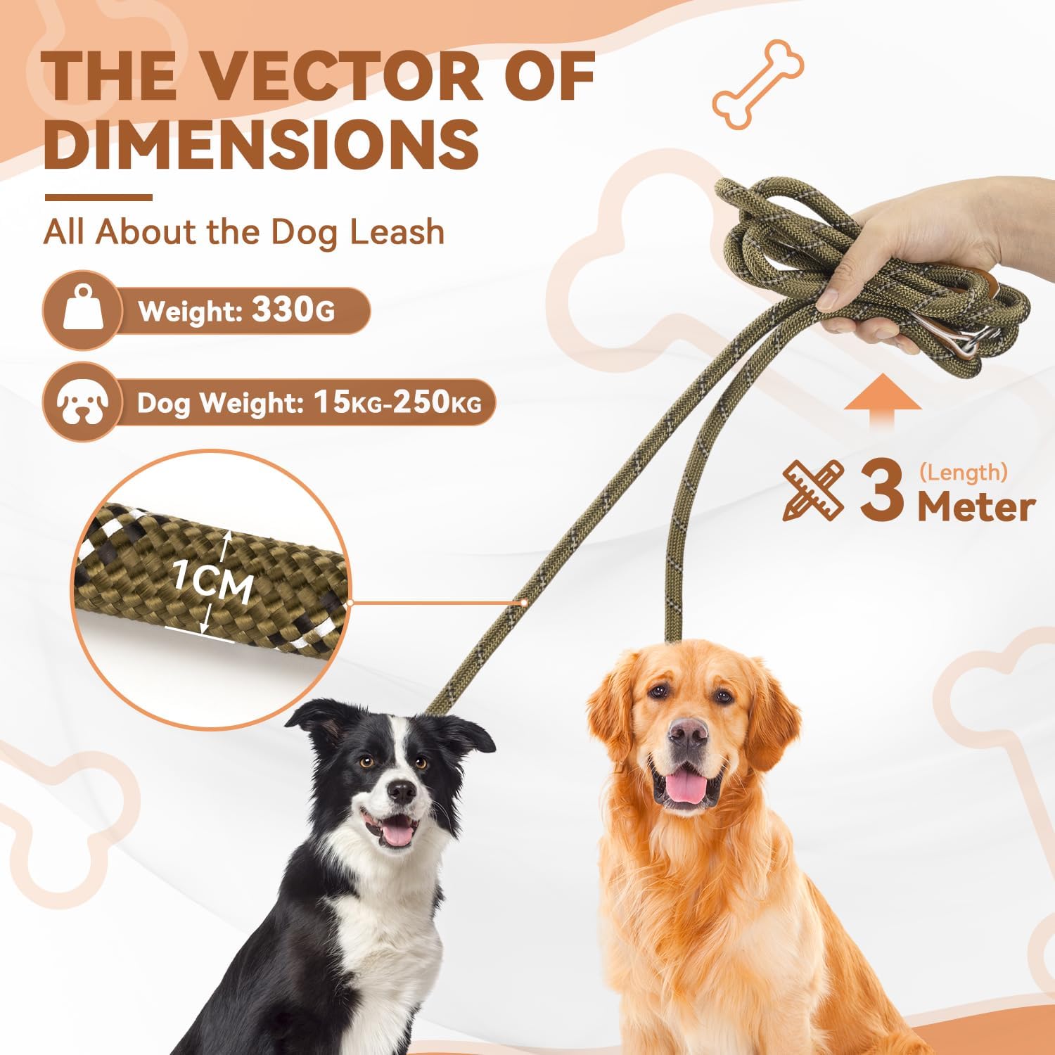 Thumbnail 4 de PETCOOZ Training Lead for Dogs 3m