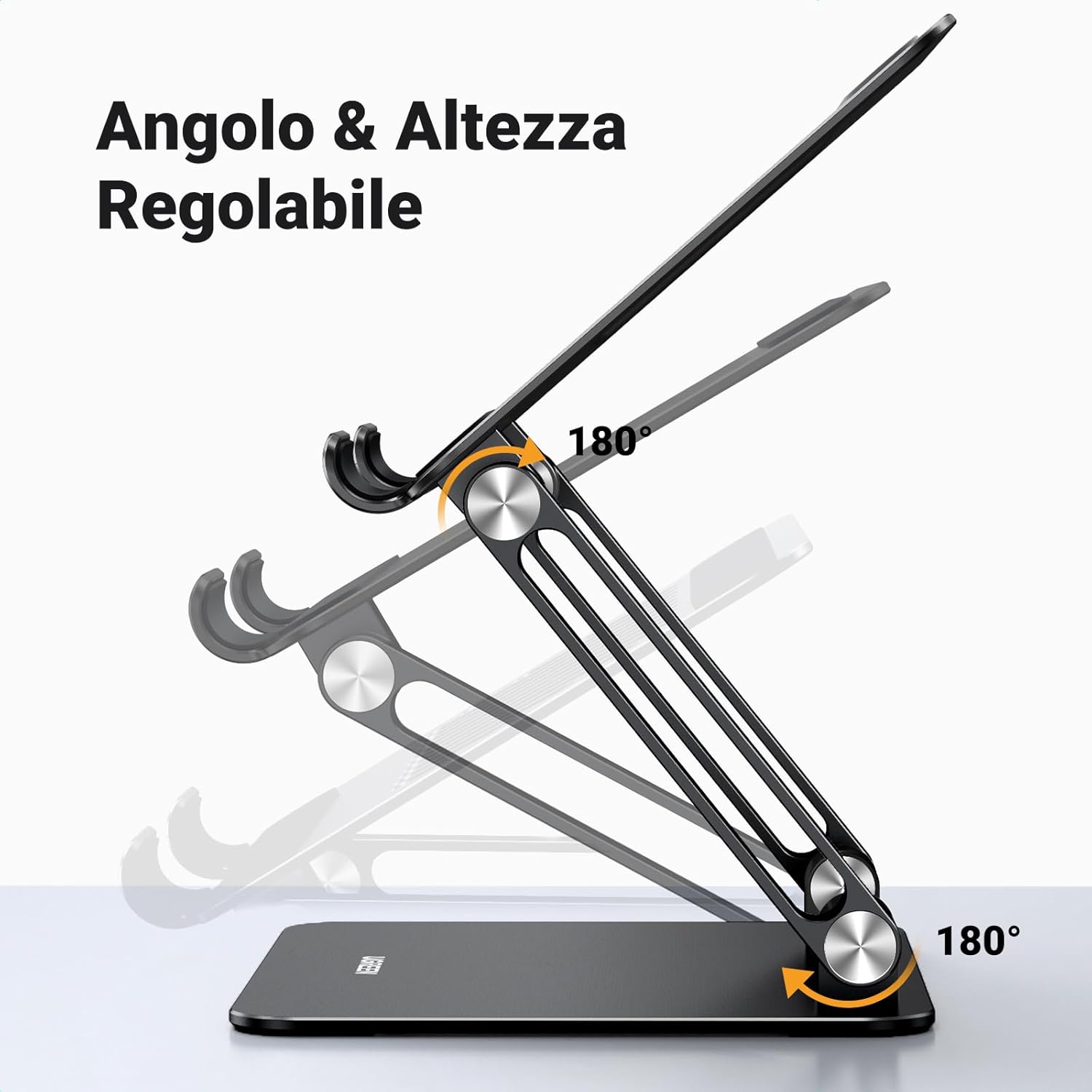 Thumbnail 3 de UGREEN Supporto per Tablet da Tavolo 4,7"–12,9": versatilità e stabilità in un design pieghevole