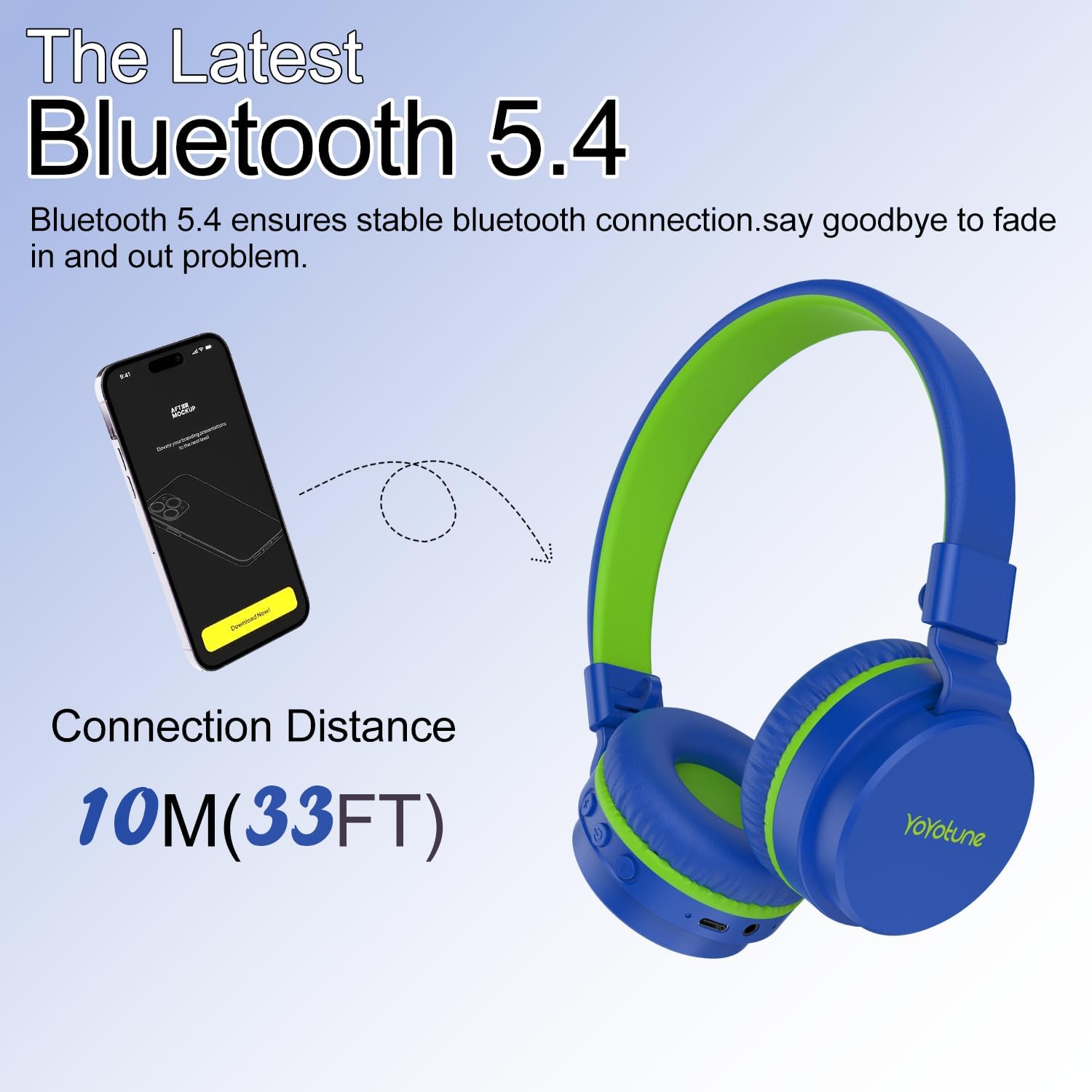 Thumbnail 6 de Kids Bluetooth Headphones 40H playtime