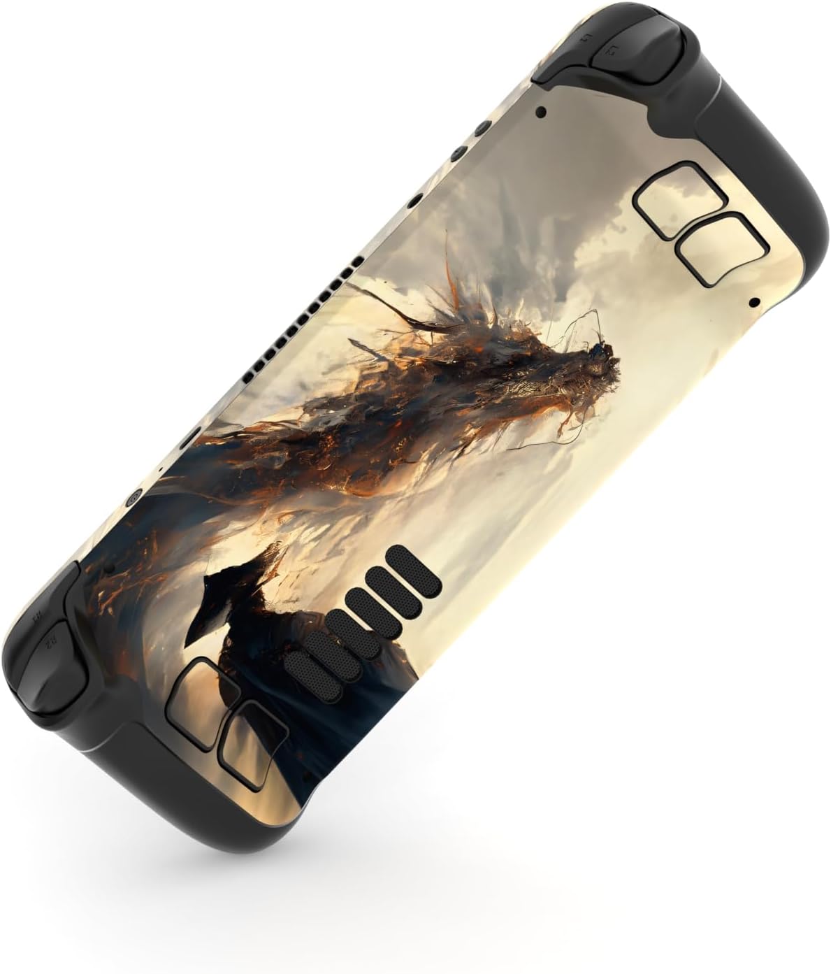 Detalle de playvital Custom Stickers for Steam Deck LCD — Full Set Protective Skin Decal (Cloudwalker’s Encounter)
