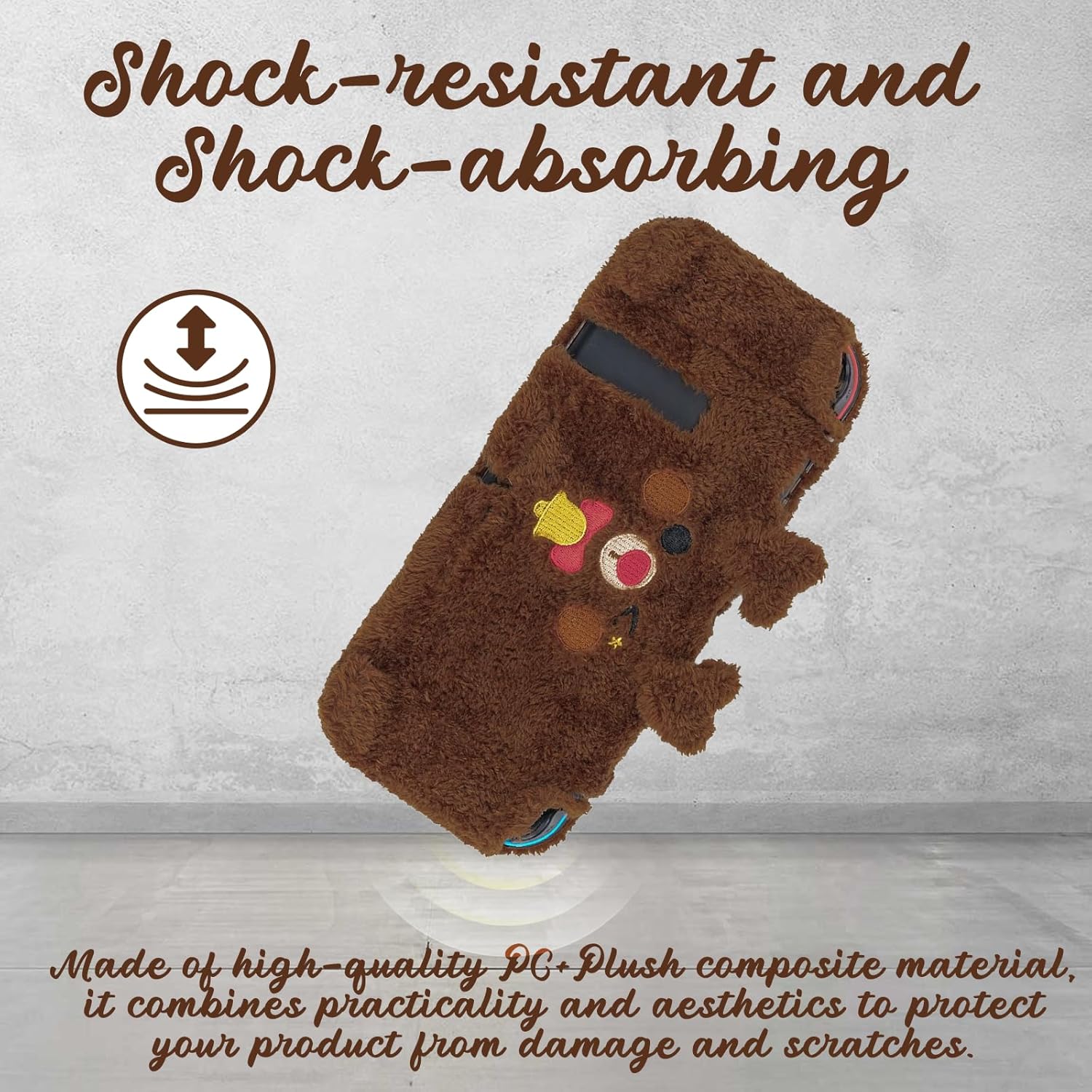 Thumbnail 3 de Cute Reindeer Plush Protective Case Cover for Nintendo Switch (2017)