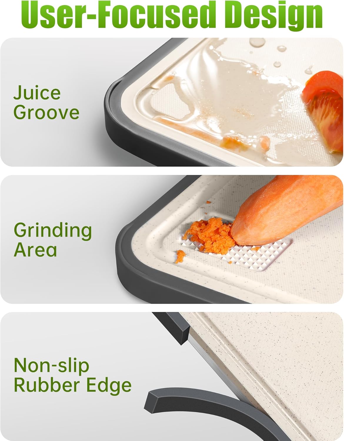 Thumbnail 5 de Washour Titanium Cutting Board 16" ๐ช