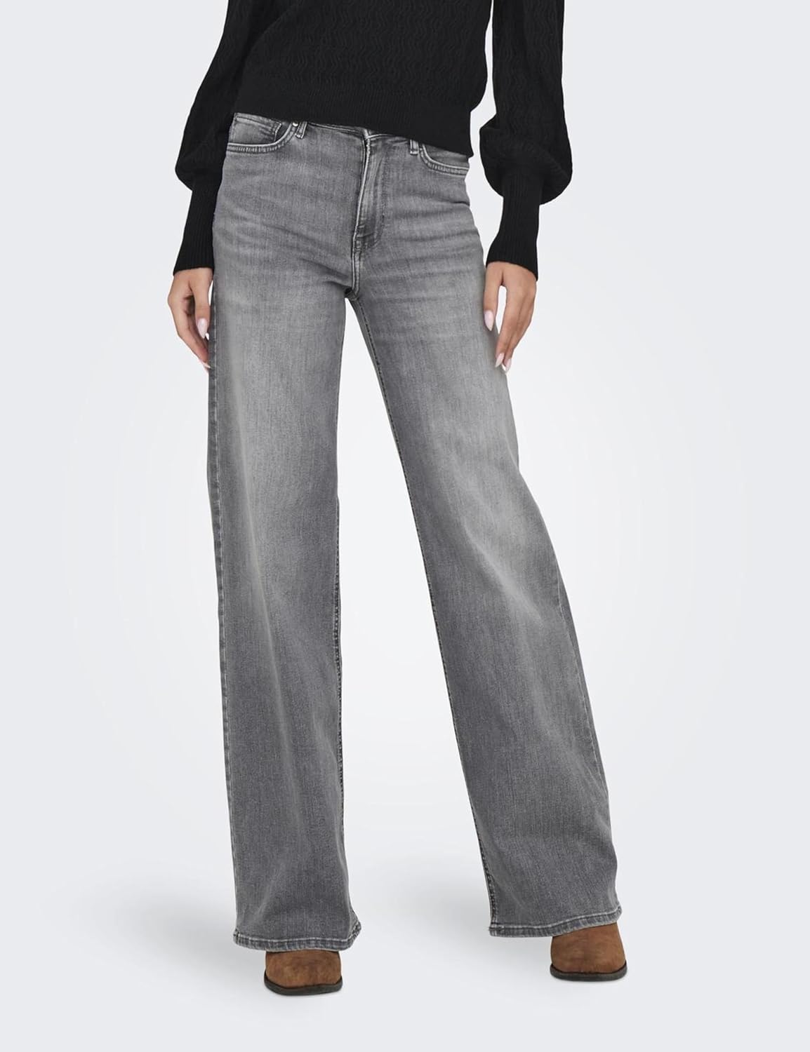 Thumbnail 1 de ONLY Damen Jeans ONLMADISON – High Waist, Weites Bein, Casual-Look