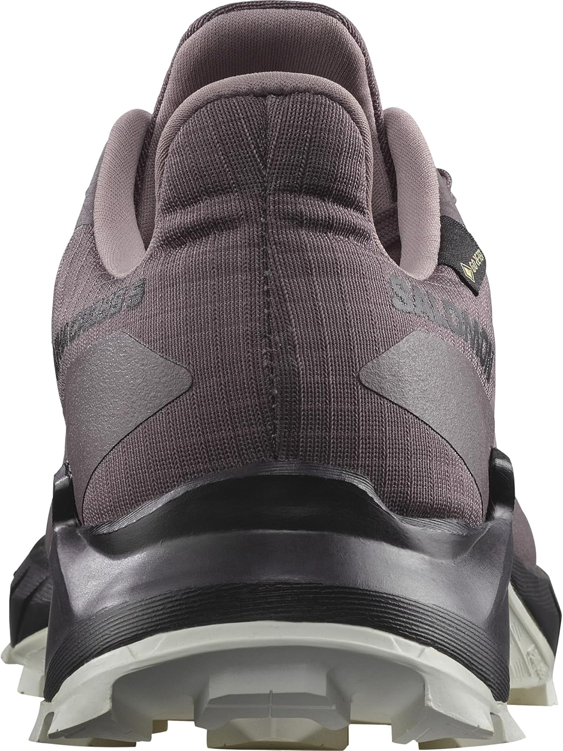 Detalle de Salomon Alphacross 5 GORE-TEX Damen Trail-Laufschuhe – wasserdichter Grip für nasse Trails