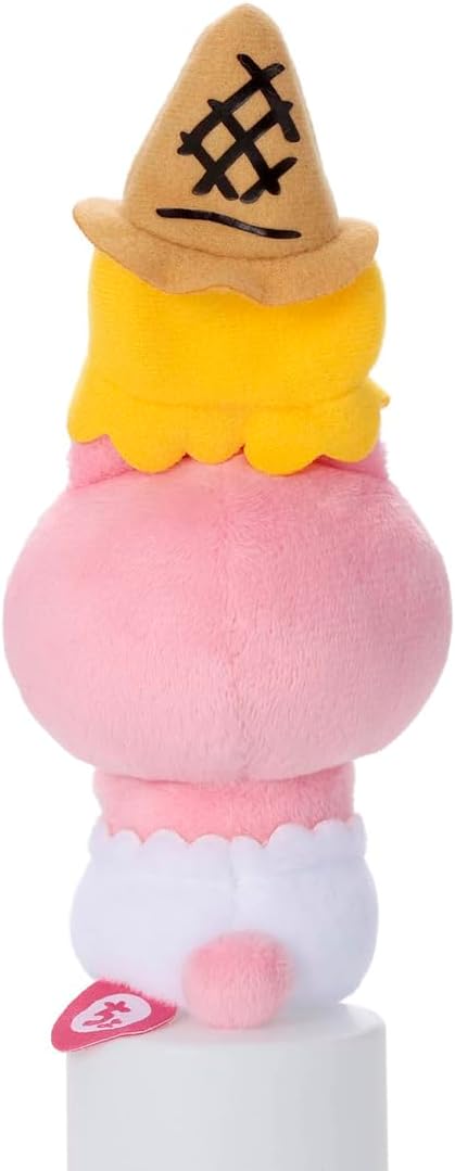 Detalle 2 de タカラトミーアーツ おぱんちゅうさぎ ちょっこりさん(アイス)ぬいぐるみ 高さ約18cm
