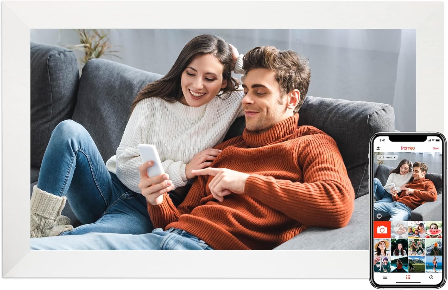 Frameo 15.6in Digital Picture Frame