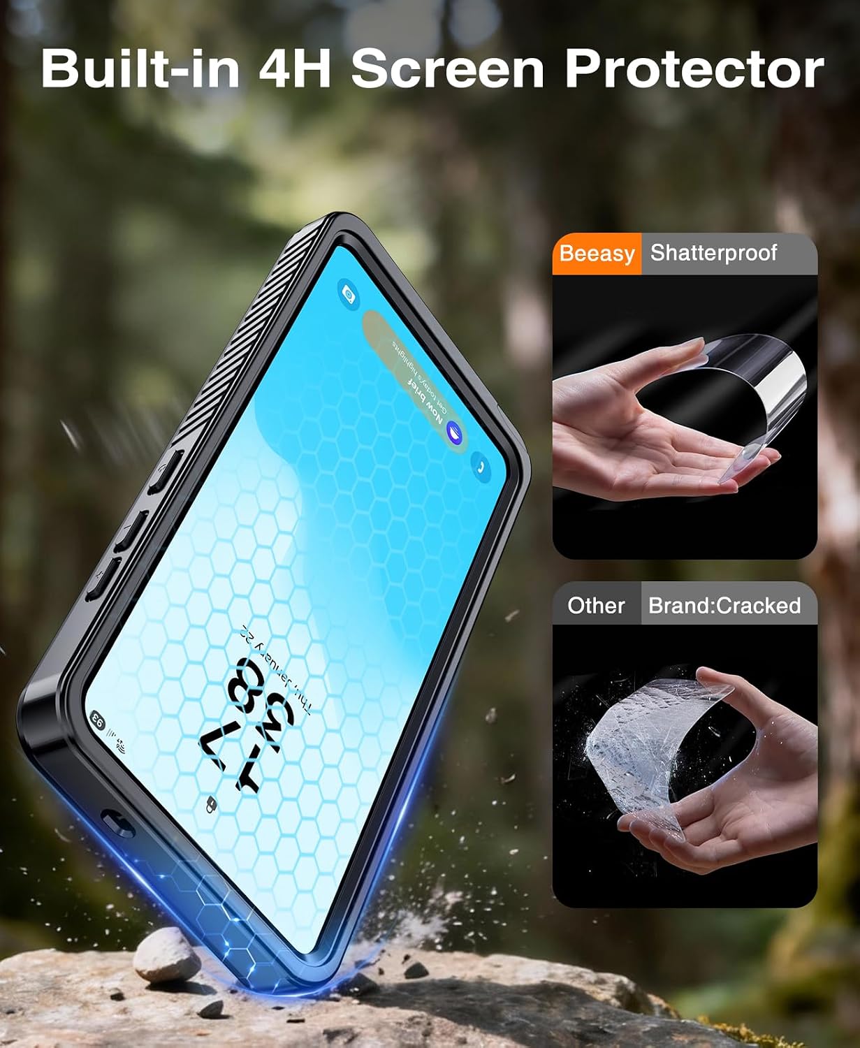 Detalle 2 de Beeasy Galaxy S26 case IP68 protection