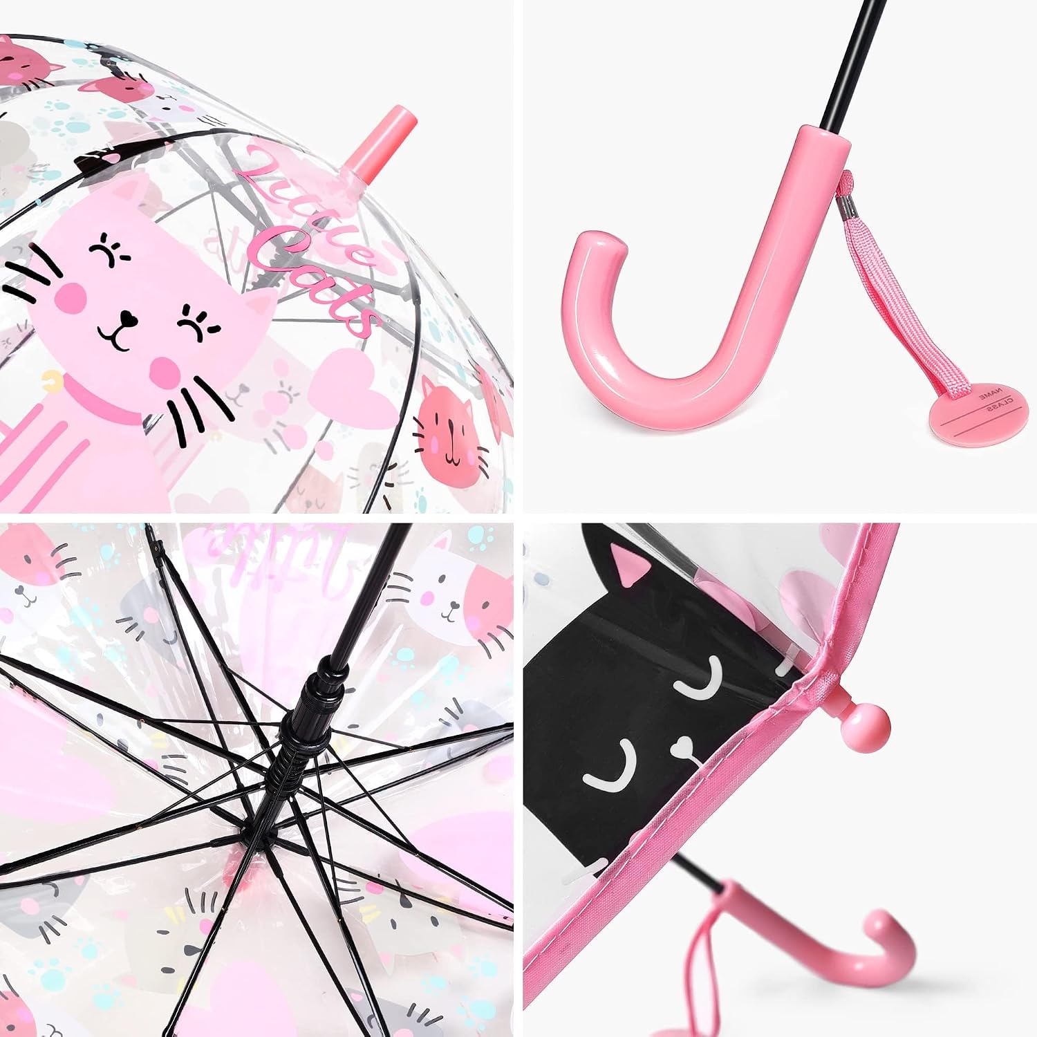 Thumbnail 3 de Kids Clear Bubble Umbrella for Safe Walks