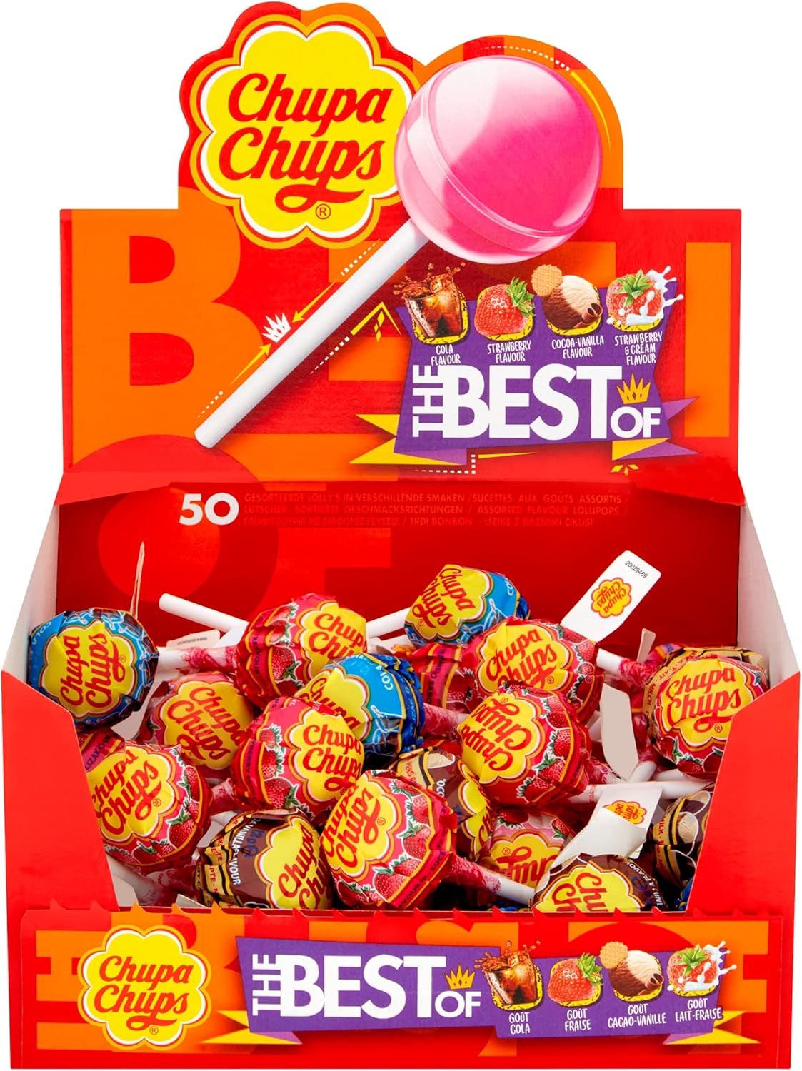Thumbnail 5 de Chupa Chups Original display 50 unidades, 600 g 🍬