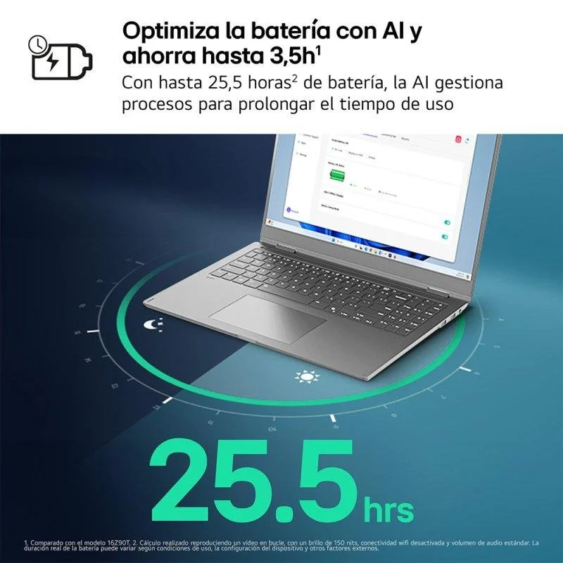 Thumbnail 2 de LG gram pro 16Z90TS 16": ultraligero, potente y pensado para creadores