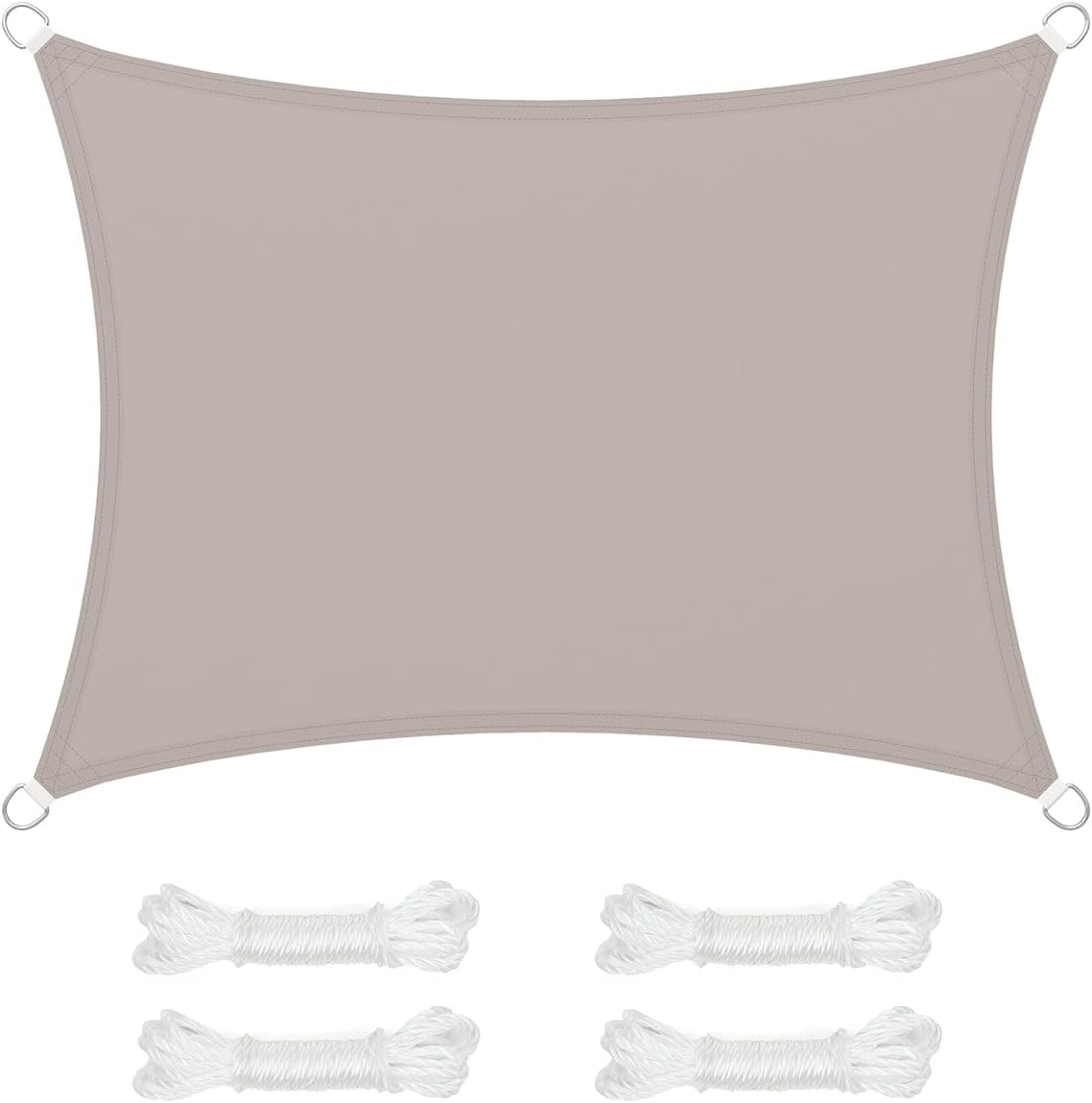Thumbnail 6 de SONGMICS GSH34GYV1 Sonnensegel 3x4 m wasserdicht (665 mm Wassersäule) mit 93% UV-Schutz
