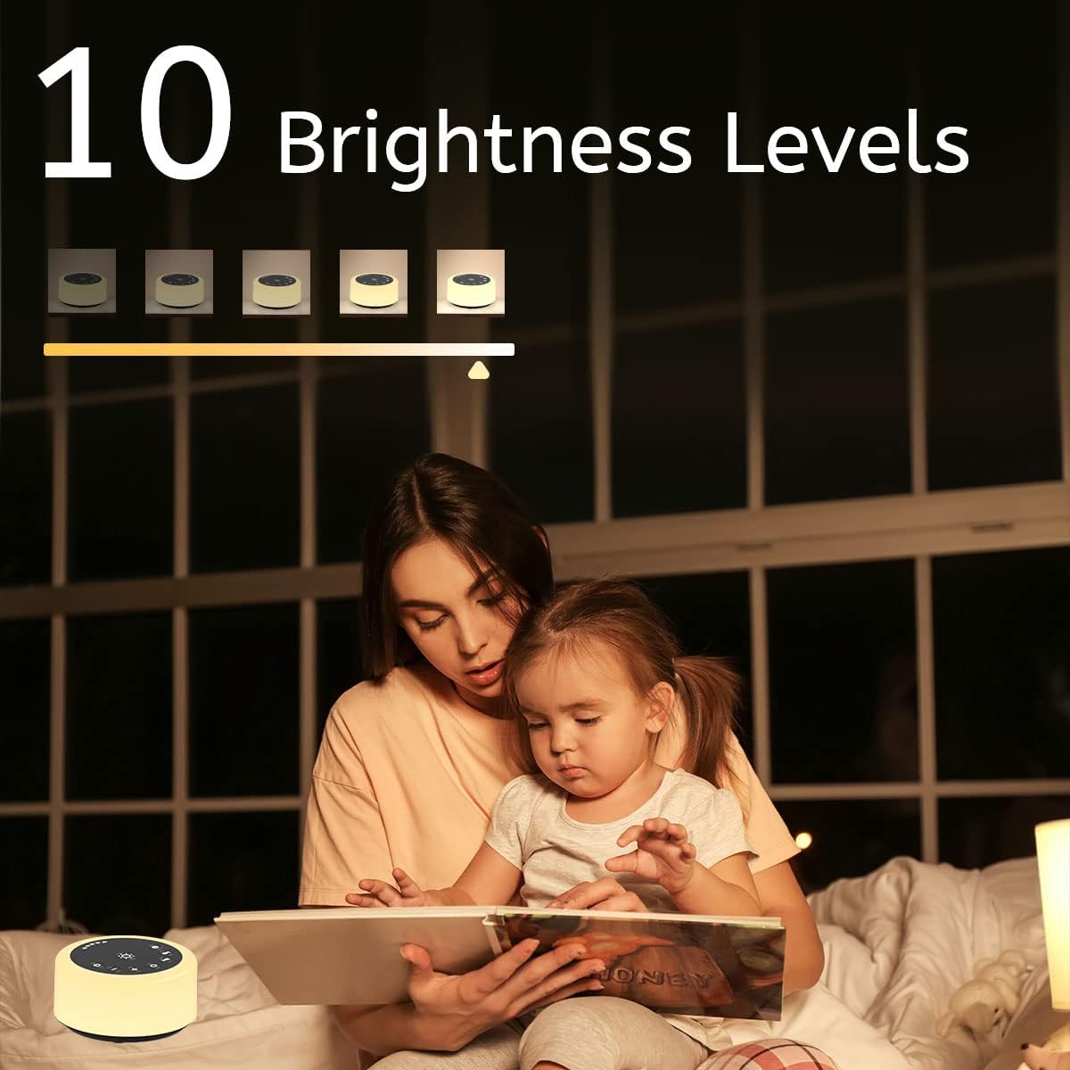 Detalle 2 de Soother Sleep Sound Machine 30 Sounds Night Light 💤