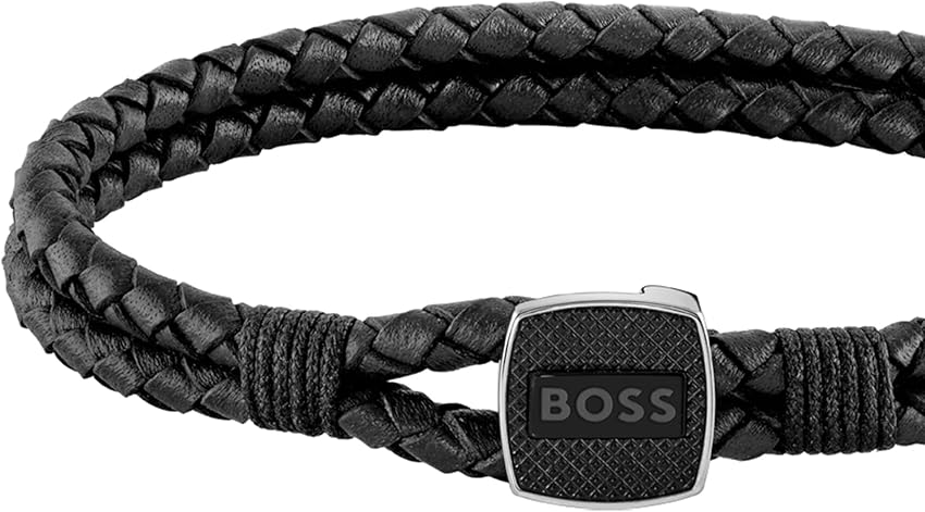 Thumbnail 4 de BOSS Jewelry SEAL Pulsera para hombre — negro o marrón 🧿