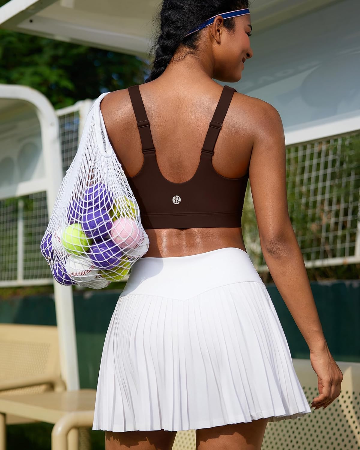 Detalle 2 de RUNNING GIRL Sports Bra with Adjustable Straps
