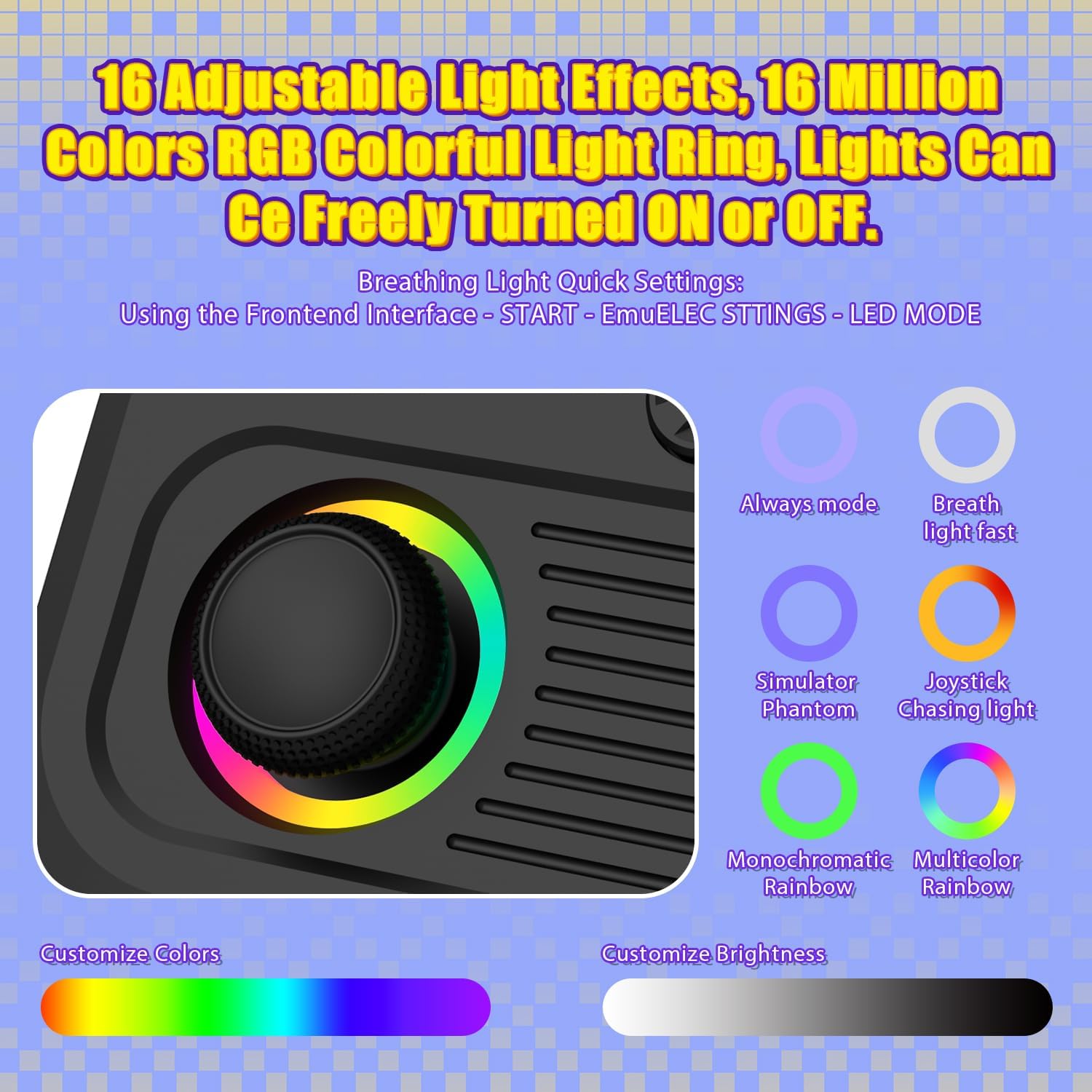 Thumbnail 6 de R36T Retro Gaming Console (3.5'' IPS) — CRT-Inspired Handheld with 64GB & 18,000+ Classic Games
