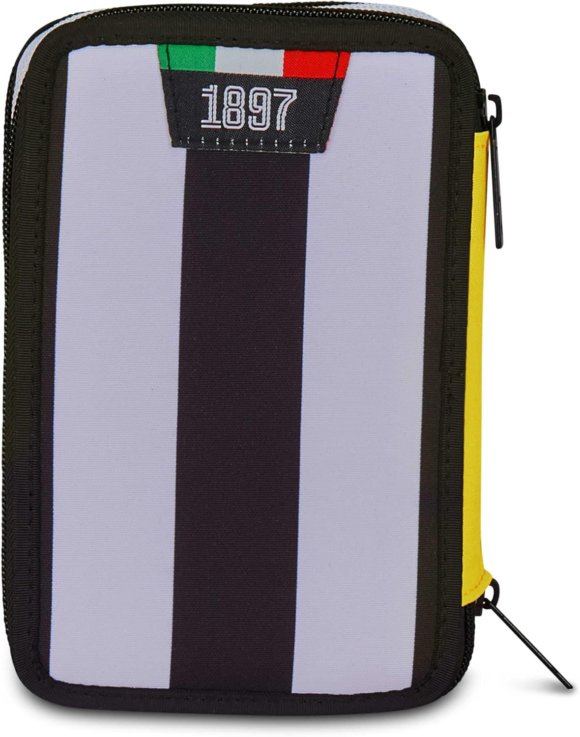 Thumbnail 6 de Seven Juventus Trousse Scolaire 3 Zip Noir – Organiseur triple compartiment avec matériel intégré