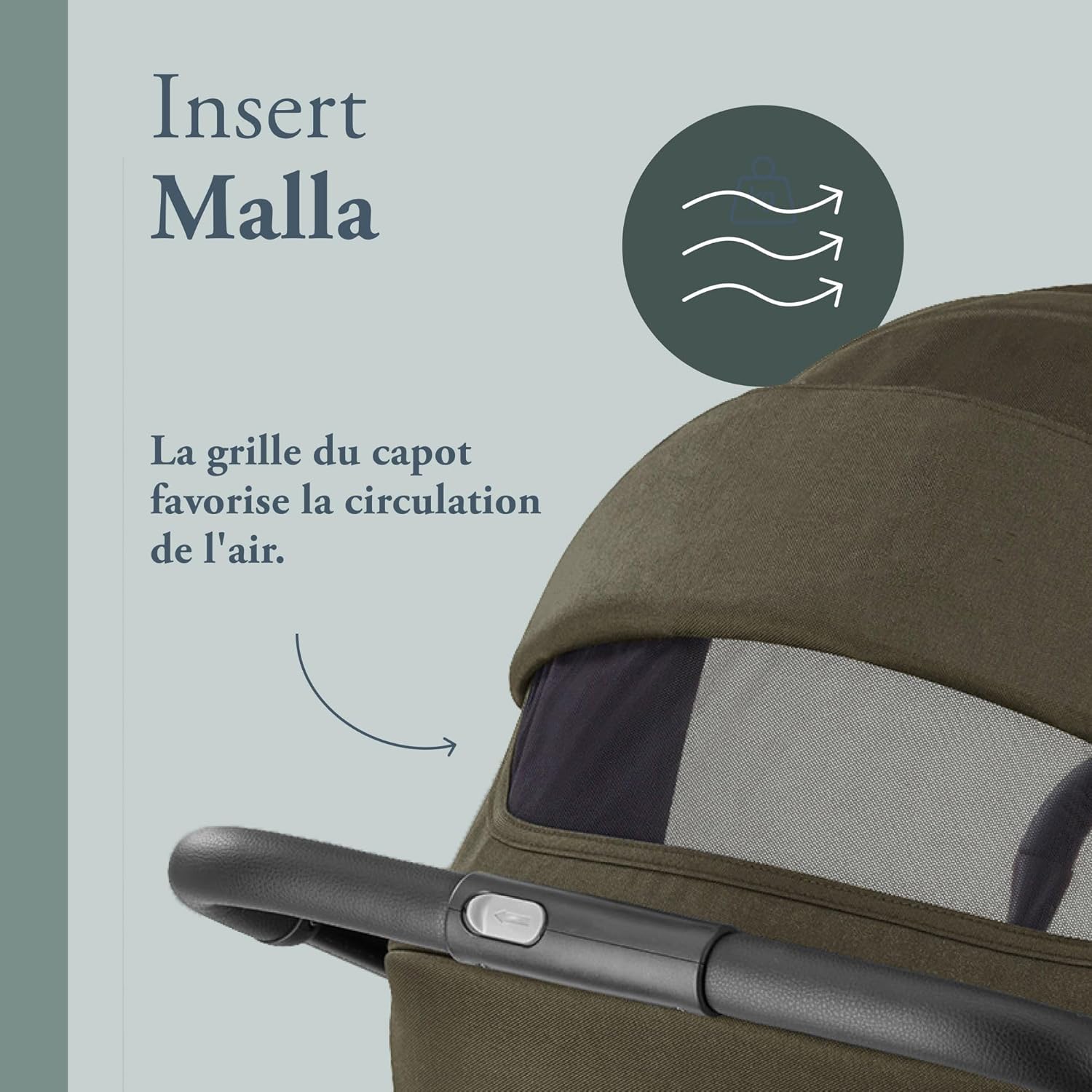 Thumbnail 3 de Inglesina Zenit poussette compacte vert jusqu’à 22 kg