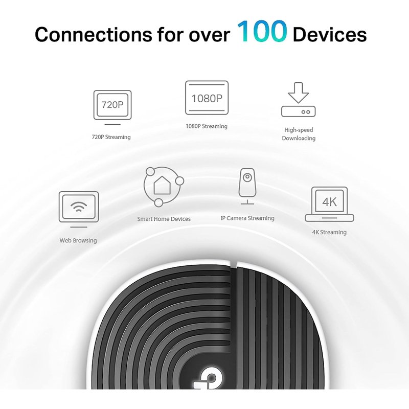 Detalle de TP-Link DECO S7 sistema Wi‑Fi mesh AC1900