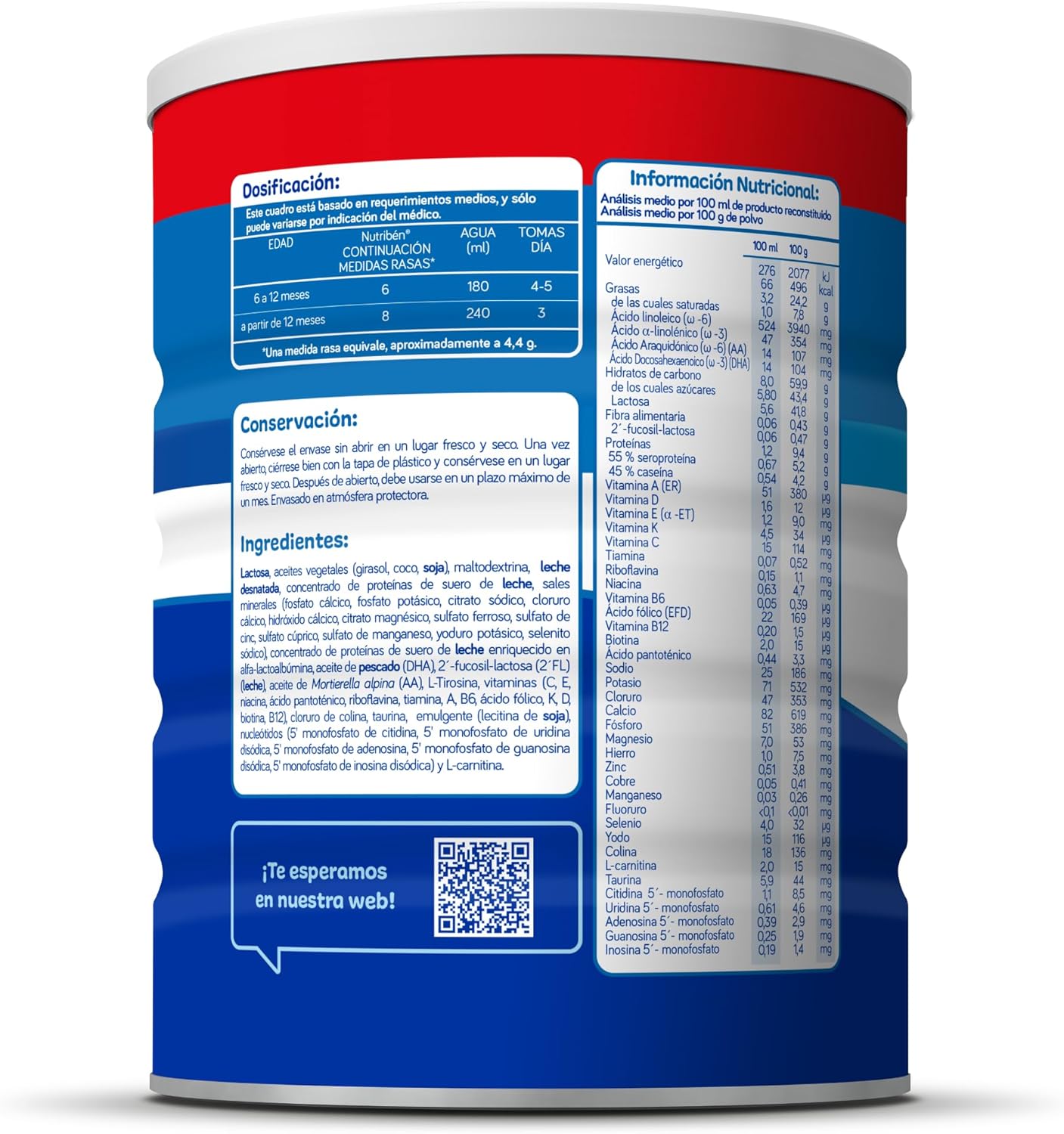 Thumbnail 2 de Nutribén Pro Alfa 2 Leche en Polvo Bebé 🍼 3x1kg