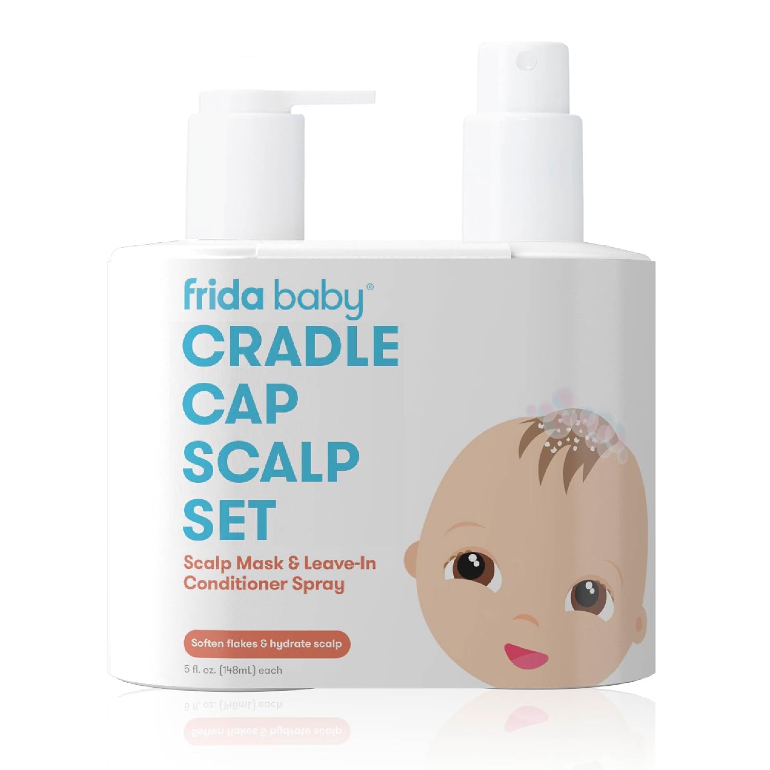 Thumbnail 6 de Frida Baby The 3-Step Cradle Cap System with DermaFrida The FlakeFixer, Sponge, Brush, Comb & Storage Stand