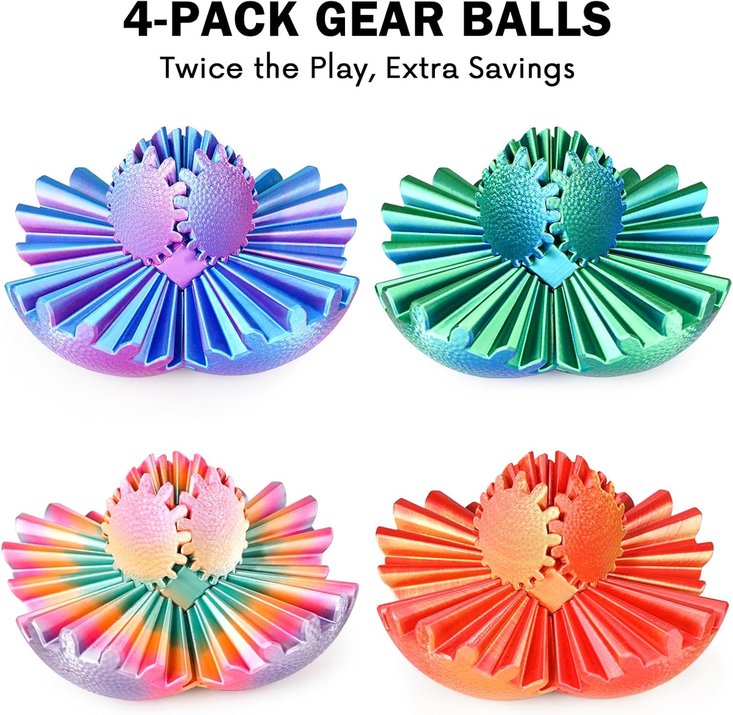 Thumbnail 1 de Gear Sphere Fidget Spielzeug 6 cm Kugel