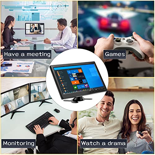 Detalle 2 de CAMECHO 10,1" Monitor Portátil HD 📺 con Entradas múltiples