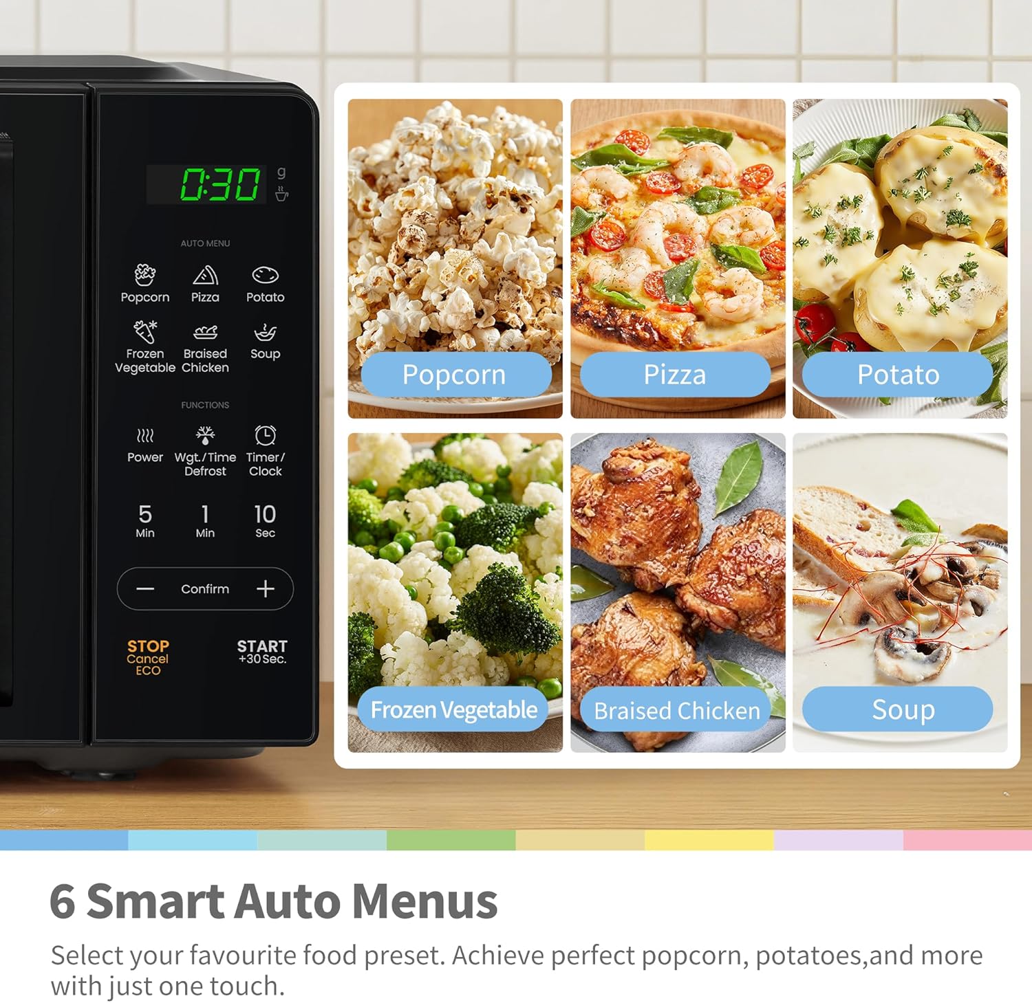 Thumbnail 3 de COMFEE' CMO-EM202NF 20L 700W microwave